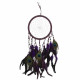 Dream Catcher Large Purple Peacock Feathers