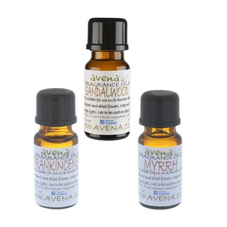 Earthy Collection Gift Set of Three Full Strength Fragrance Oils