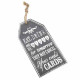 Eat Drink Slate Hanger Extra Large