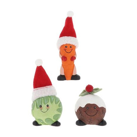 Festive Food Decorations Set Of Three