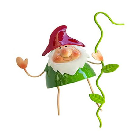 Gnome Pot Hanger Metal