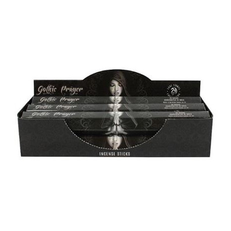 Gothic Prayer Incense Sticks by Anne Stokes Box Of Six Six Boxes -Approx. 120 sticks-