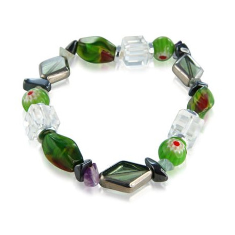 Green Cristallo Carousel Bracelet