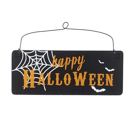 Happy Halloween Wooden Hanging Sign