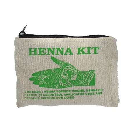 Henna Full Kit In Zip Bag