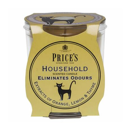 Household Candle in Glass Jar by Price’s