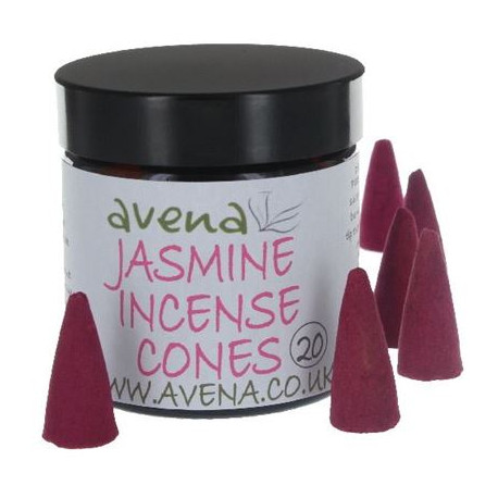 Jasmine  Large Incense Cones 20's Jar