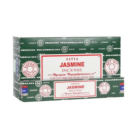 Jasmine Satya Incense Sticks 15g Box of Twelve Special Offer