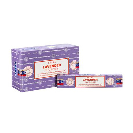 Lavender Satya Incense Sticks 15g Box