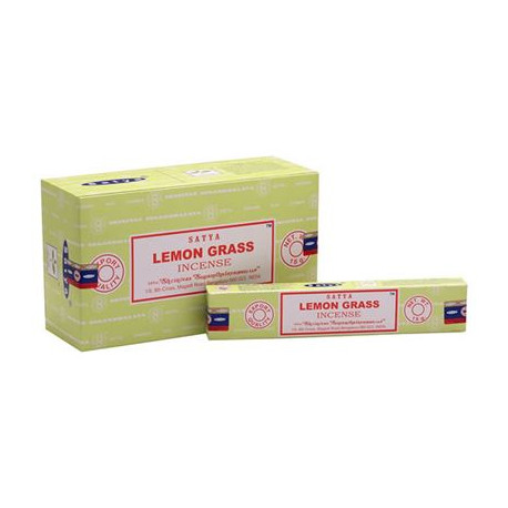 Lemon Grass Satya Incense Sticks 15g Box of Twelve Special Offer