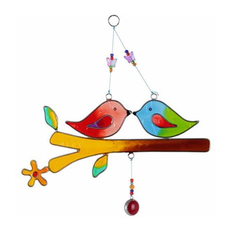 Love Birds Suncatcher