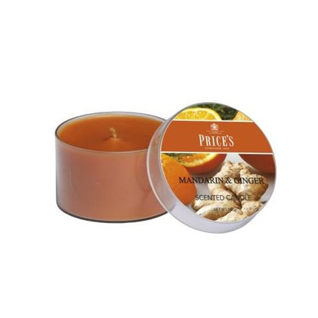 Mandarin & Ginger Candle Drum By Price’s 25hr