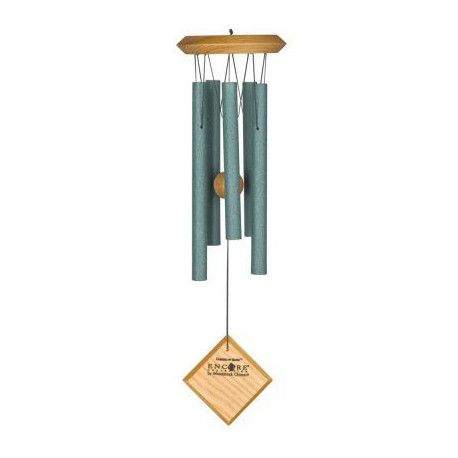 Mars Chime Verdigris Light Wood Finish