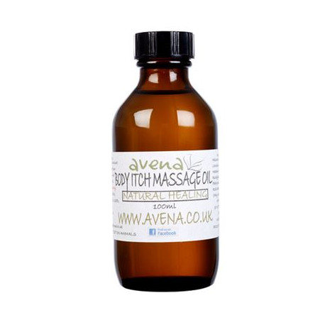 Massage Oil for Itchy Skin 100ml Bottle