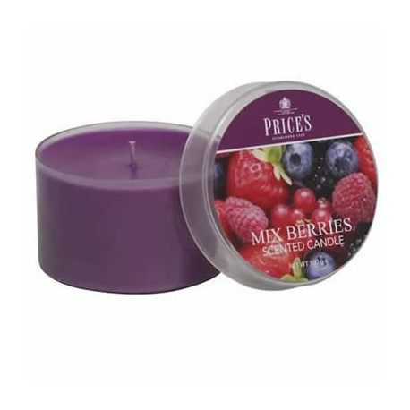 Mix Berries Candle drum by Price’s 25hr