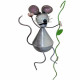 Mouse Pot Hanger Metal