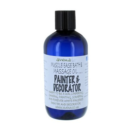 Muscle Ease Bath & Massage Oil for a Painter & Decorator 250ml