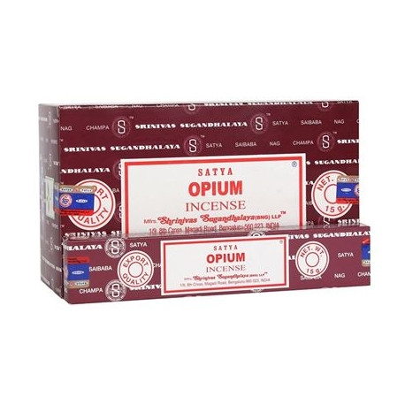 Opium Satya Incense Sticks 15g Box Of Twelve Special Offer