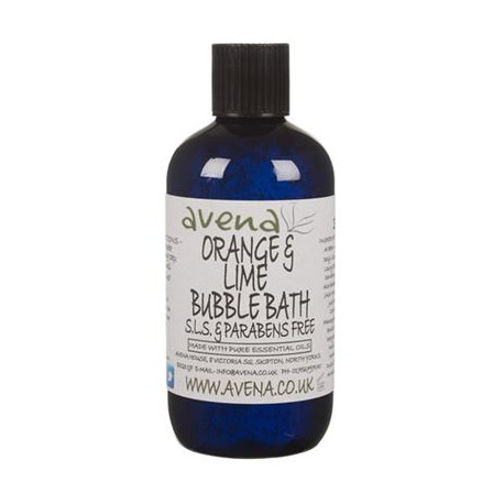 Orange & Lime SLS Free Luxury Bubble Bath 250ml Bottle