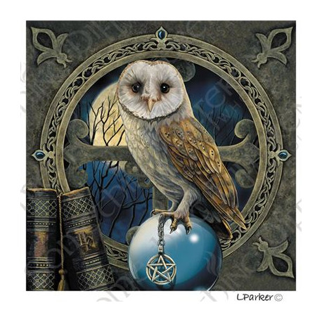 Owl Spell Keeper Card with Envelope