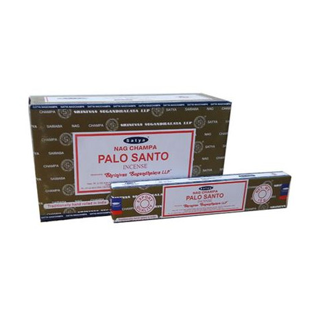 Palo Santo Satya Incense Sticks 15g Box of Twelve Special Offer