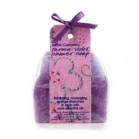 Parma Violet Massage Soap Sponge