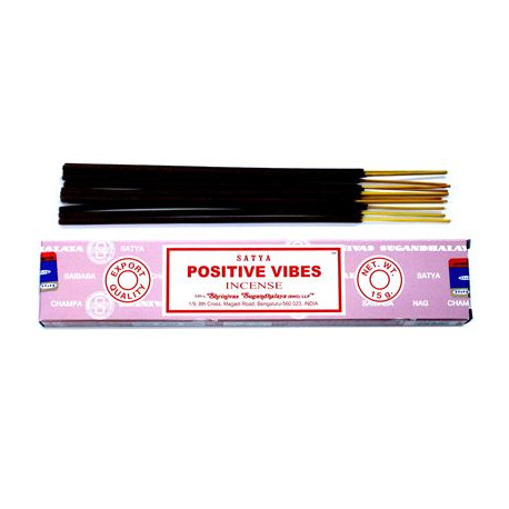 Positive Vibes Satya Incense Sticks 15g Box