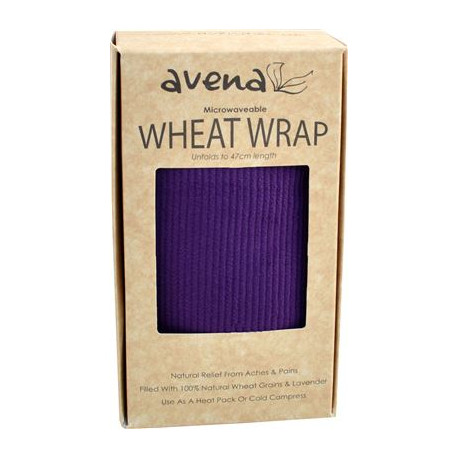 Purple Cord Wheat Wrap In Gift Box