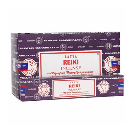 Reiki Satya Incense Sticks 15g Box of Twelve Special Offer