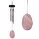 Rose Quartz Precious Stone Wind Chime from Woodstock