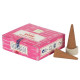 Rose Satya Incense Dhoop Cones 12&#039;s Box 1 Box -12 Cones-