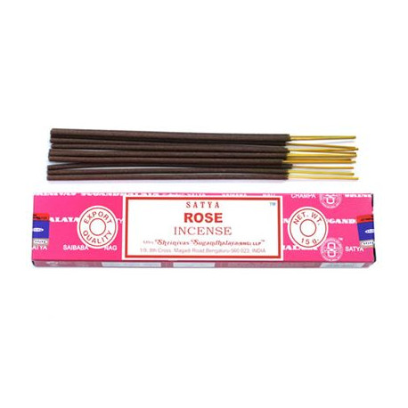 Rose Satya Incense Sticks 15g Box