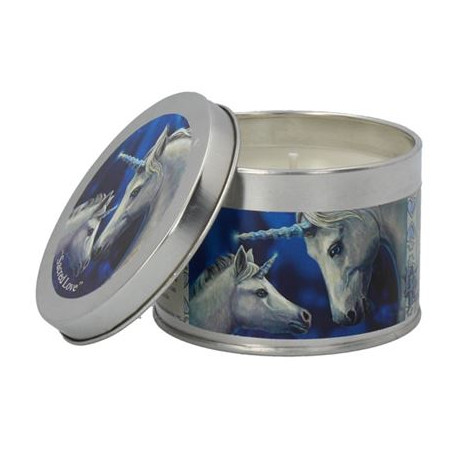 Sacred Love Unicorn Candle in a Tin