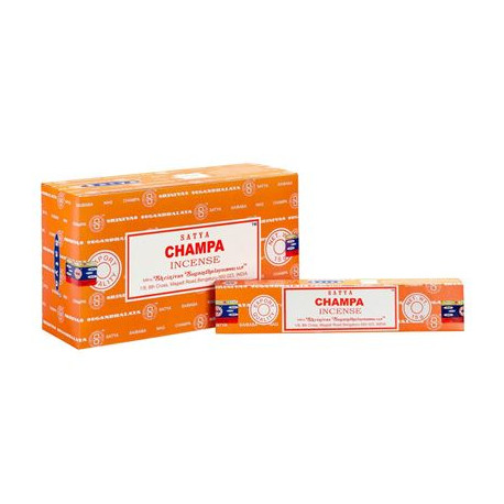 Satya Champa Incense Sticks 15g Box of Twelve Special Offer