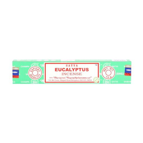 Satya Eucalyptus Incense Sticks 15g Box