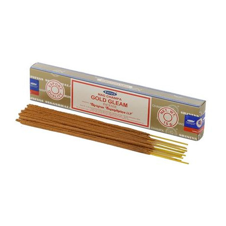 Satya Gold Gleam Incense Sticks 15g Box