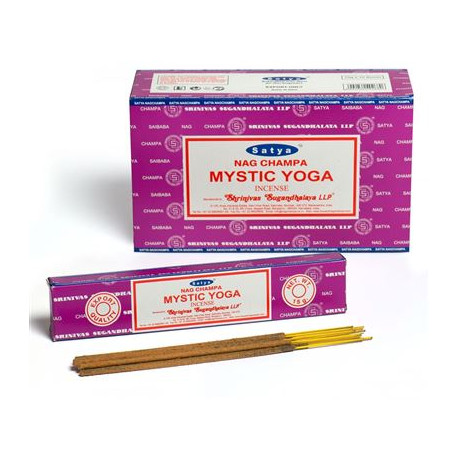 Satya Mystic Yoga Incense Sticks 15g Box of Twelve Special Offer