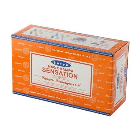 Satya Sensation Incense Sticks 15g Box of Twelve Special Offer