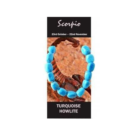 Scorpio Natural Jewellery Bracelet