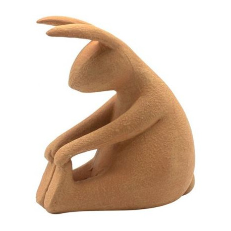 Sitting Brown Rabbit