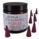 Strawberry  Large Incense Cones 40&#039;s Jar