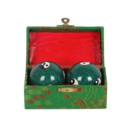 Stress Balls Harmony Yin Yang Green In Gift Box