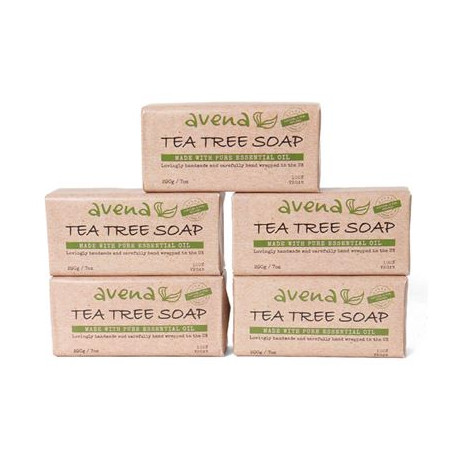 Tea Tree Soap 200g Bar. Free Bar Offer! 5 Bars For The Price of 4!