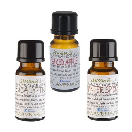 The Winter Warmers Gift Set of Three Full Strength Fragrance Oils