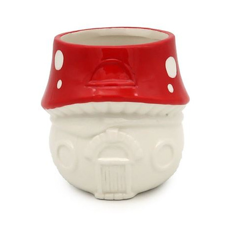 Toadstool Ceramic Planter In Gift Box