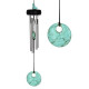 Turquoise Precious Stone Wind Chime from Woodstock