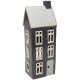 Village Pottery Tall Blue Slate House