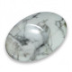 White Howlite Thumb Stone