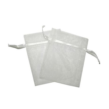 White Organza Bag Two Pack