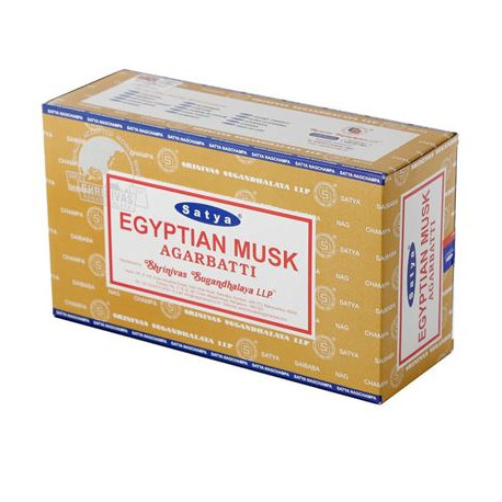 Egyptian Musk Sticks Satya 15g Box of Twelve Special Offer